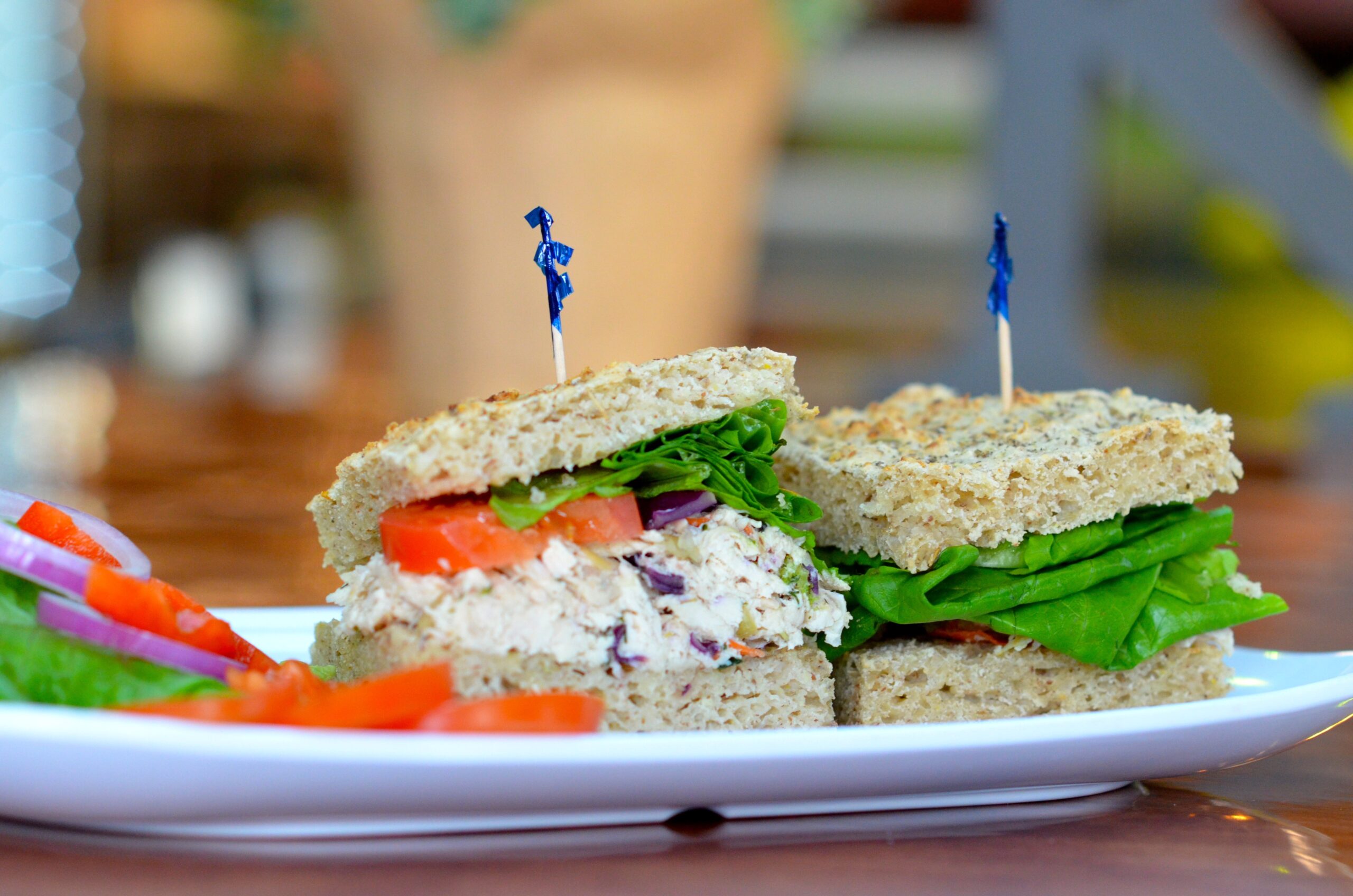 lemon scented chicken salad